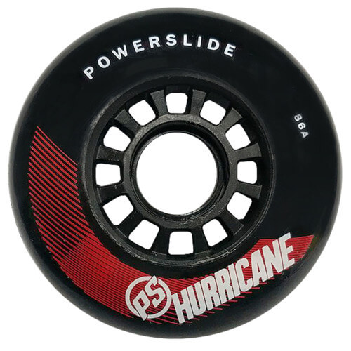 Колеса Powerslide Hurricane 80 мм черные