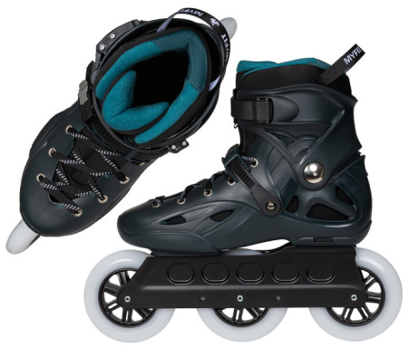 Роликовые коньки Powerslide Imperial Darkteal 110