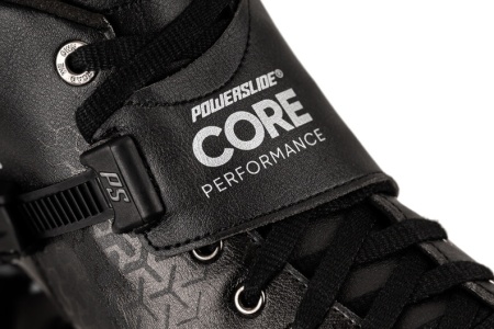 Роликовые коньки Powerslide Core Performance черные 4*100